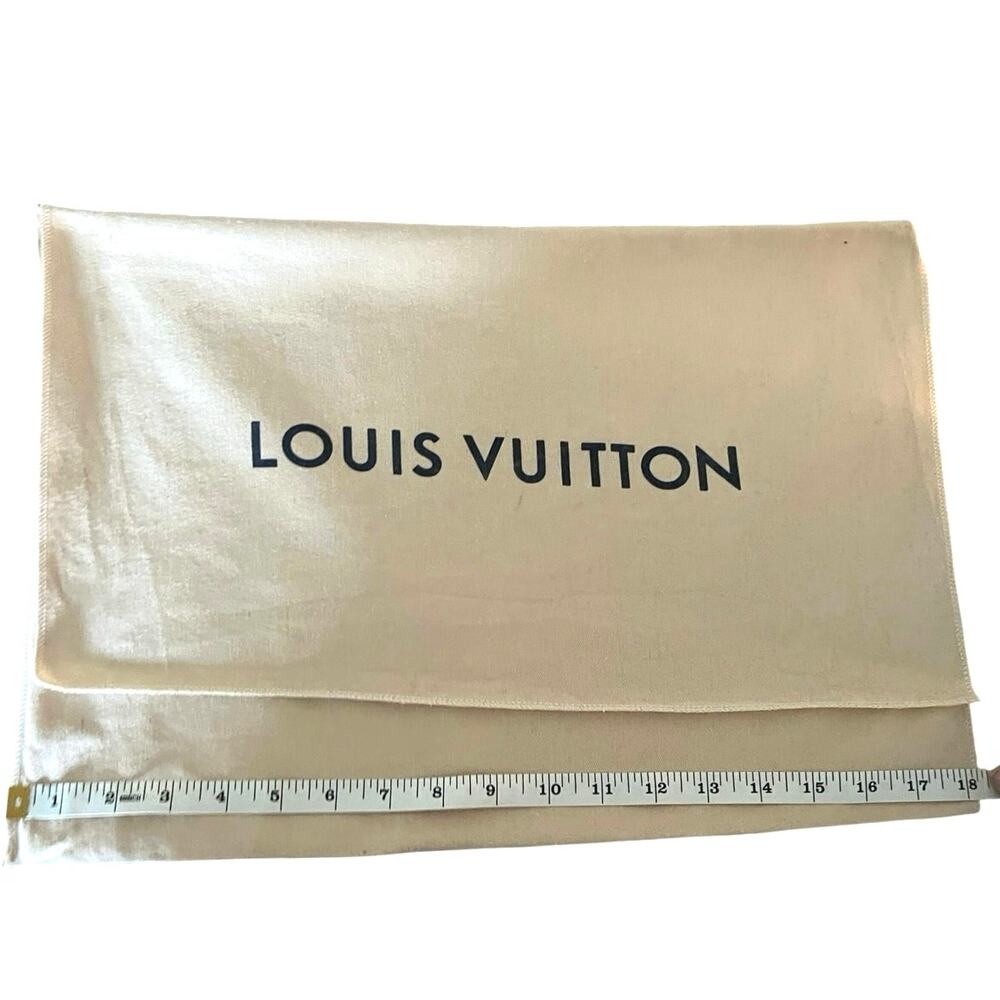 AUTH LUIS VUITTON ENVELOPE DUST BAG 18” x 13” Neverfull or Keepall